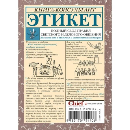 Etiquette. A full set of rules of secular and business communication. Belousova T.V.-1