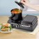 Tile-Gril 4 in 1 KitFort KT-2076, 1200 W, 1.2 l Poster, black color