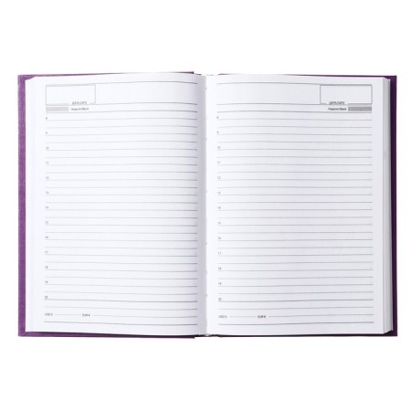 Deliciper of Leduced A5, 160 sheets, boumvinyl cover, lilac-7