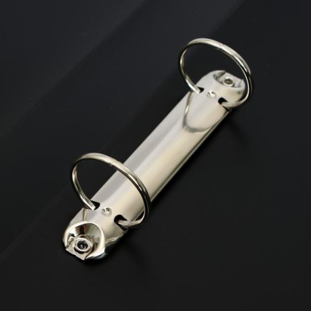 Folder on 2 rings A4, Calligrata, 40 mm, 700 μm, pocket at the end, black-2