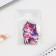 Key keychain wooden anime "with ears"