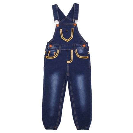 Denim jumpsuit for girls, height 92 cm