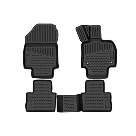 3D mats in the salon for Toyota Harrier (IV), 2020-, p.R., SUV, 4 pcs.