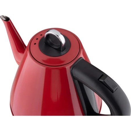 Electric kettle, Energy E-263, metal, 1.2 l, 950 watts, red-3