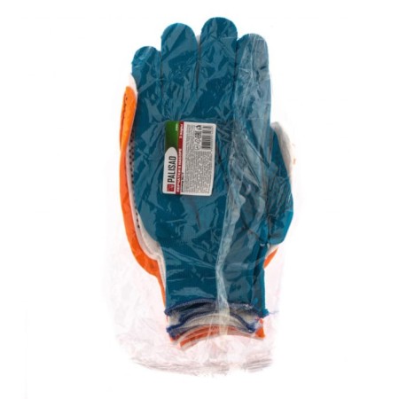 Garden gloves, with PVC points, size 10, set 3 pcs., Palisad-1