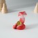 Polystone souvenir "Snake with a symbol of wealth" mix 4x3.5x6.5 cm