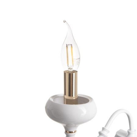 Sconces "Florence" 1he14 40W white-gold 23x10.5x25 cm-4
