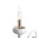 Sconces "Florence" 1he14 40W white-gold 23x10.5x25 cm