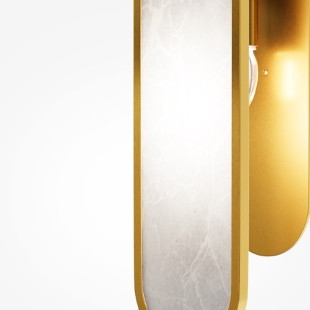 Bra Maytoni Mod099WL-02G, E14, 2x40 W, 125x115x550 mm, brass-1