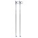 Ski fiberglass sticks, length 160 cm, MIX color