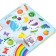 Cardboard book with windows “Colors and shapes” 10 p.