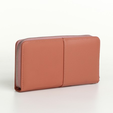 Women's wallet with lightning, pink color-1