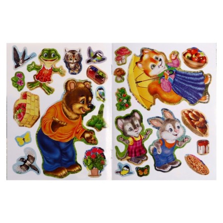 Tales with stickers "Teremok"-3