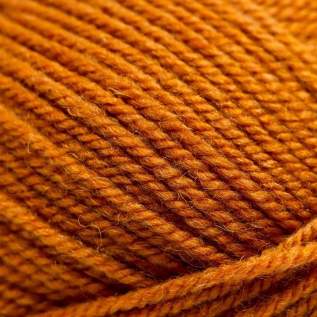 Yarn "Narodnaya" 30% wool, 70% acrylic volumetric 220m/100g (447 gorchitsa)-3
