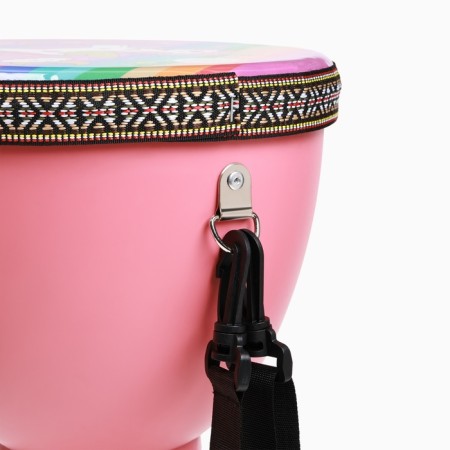 Drum drum "Pony", 21.5 x 40 cm, pink-2