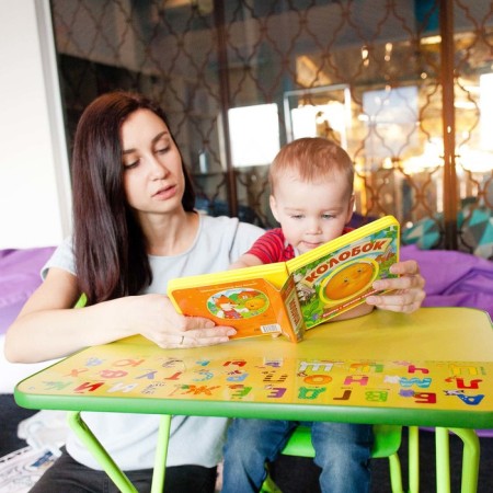 Book with soft puzzles EVA "Kolobok", 12 p.-6