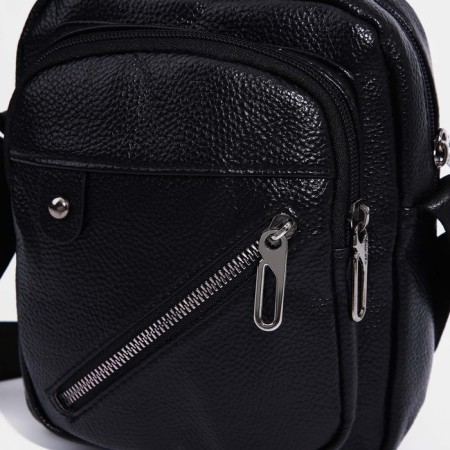 Male bag, black color-3