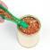 Spoon for bird feed 12.5 x 1.5 x 3.5 cm, green