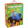 Gift package "Congratulations!" 31x40x11.5 cm, packaging, blue tractor