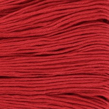 Set of threads Muline No. 321, 8 ± 1 m, 6 pcs, dark red color