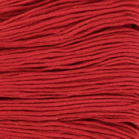 Set of threads Muline No. 321, 8 ± 1 m, 6 pcs, dark red color