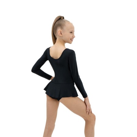 A swimsuit for gymnastics and dancing Grace Dance, p. 30, black color-2