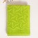 Tainted rainbow towel, 50x90 cm, green color