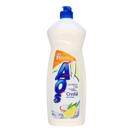 AOS Crystal dishwashing tool "Active soda and lemon extract", 900 ml