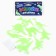 Set for creativity "dinosaurs", stickers for decor luminous in the dark