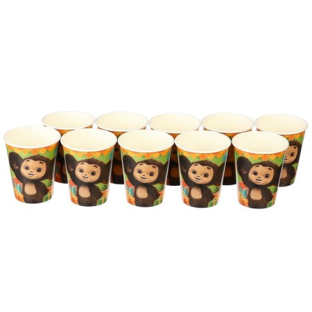 Paper glass, 250 ml, Cheburashka-2
