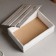 Wooden box 30 × 20 × 10 cm Gift with a sheet lid, aged