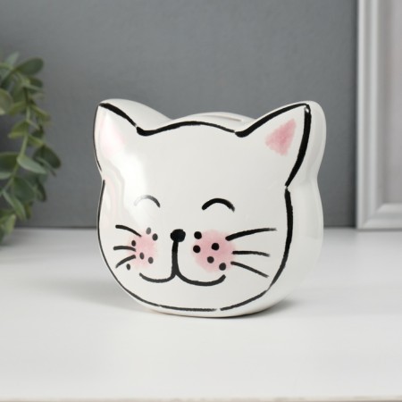 Копилка керамика "Милая кошечка" 8,2х12,7х11,4 см-1