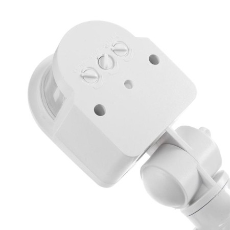 Düwi DD-01, 180 ° movement sensor, 1200 W, 5-12 m, IP44, wall, white-1