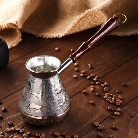 Turk for coffee Copper "cats", 0.5 l