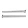 Bolt "Tundra Krep", with a hexagonal head, galvanized, Din933, M6x80 mm, 1 kg