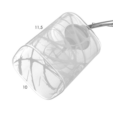 Ceiling Ceiling Paul 2HE27 40W Chrome-5