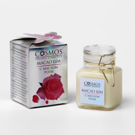 Shi oil "Cosmos", with rose oil 100 ml, glass