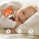 Toy - “New Year's Fox” squeak, gift packaging, crush me
