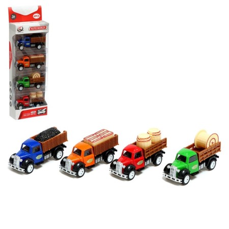 Set of metal machines "Special Technics", included 4 pcs, scale 1:55