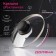 Glass cover for pans and pots "Dolyana", D = 18 cm, stainless rim, plastic handle