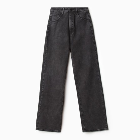 Jeans insulated female, gray color, size 26 (42)-11