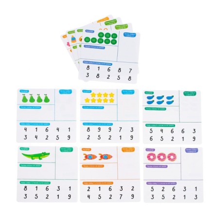 Developing set of “numbers and score”, preparing for school-7