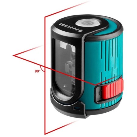 Laser Laser Kraftool Cl 20 34700, linear, super -horn, 2 rays, 20 m, ± 0.2 mm/m, IP54 391751-1