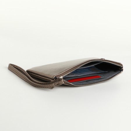 Women's wallet with lightning, bronze color-4