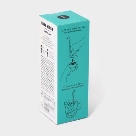 Seitchechko for brewing tea "dinosaur", 14.5 cm, turquoise color-6