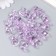 Decor for creativity Plastic "Bear" Lilac set 25 pcs 1.8x1.5x1 cm