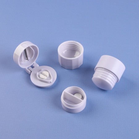A tabletire with a tablet cut, a crush and a minzurka, d = 4 × 6.5 cm, white color-10