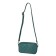 Bag Female claim. Kozh, lightning, green color