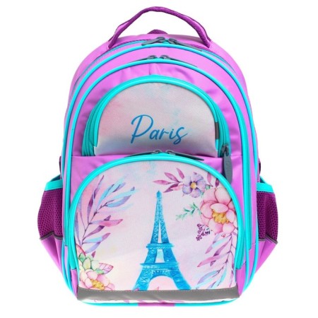 School backpack, 36 x 23 x 13 cm, ergonomic back, calligrata p "Paris"-14
