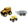 Inertial jeep machine, with a trailer, ATV in the kit, mix